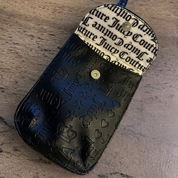 Juicy Couture Cellie Purse Crossbody Black - Picture 15 of 16